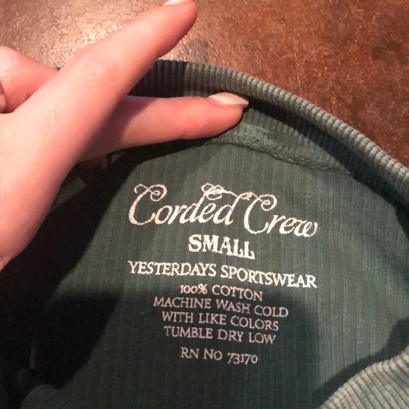 Oklahoma state university corduroy crewneck - Picture 3 of 4